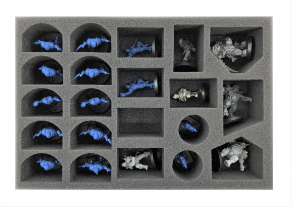 Human Blood Bowl Team Foam Tray (BFS-2)