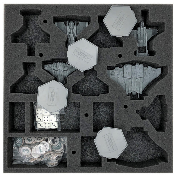 Aeronautica Imperialis Skies of Fire Game Box Foam Tray with Stems Glued In