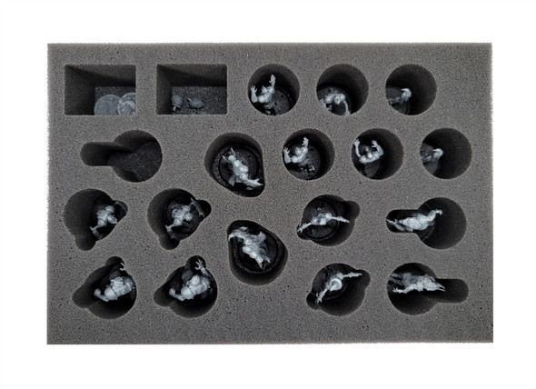 Necromantic Horror Team The Wolfenburg Crypt-Stealers Blood Bowl Team Foam Tray (BFS-2)