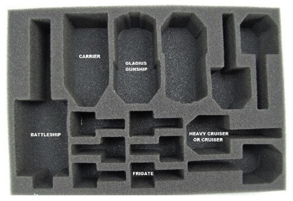 Dindrenzi Federation Starter Box Foam Tray (BFS-1.5)