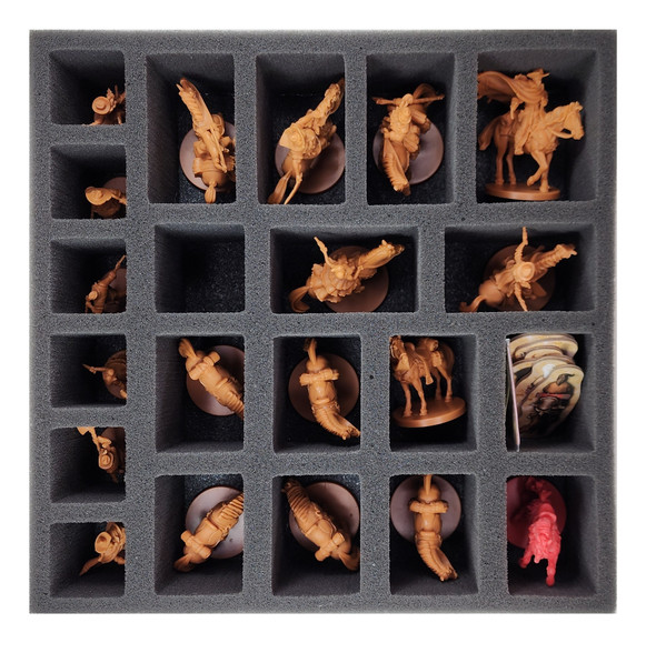 Zombicide Fort Hendrix Foam Tray for Expansion Game Box - Battle Foam