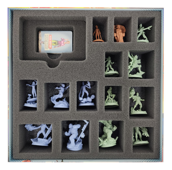 トライアルセット・サンプル SPECIAL ZOMBIE PACK SET Marvel Zombies - Sentinel Strike Game Box Foam Tray (MIS-3