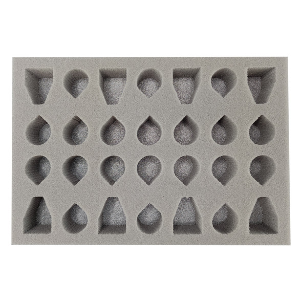 Legions Imperialis 8 Drop Pods Laying 20 Infantry Foam Tray (BFS-1.25)