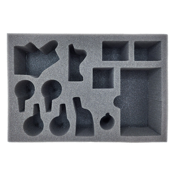 実物 Team Room Design Kill Crew Chest パッチ Kill Team Canoptek Circle Foam Tray (BFS-2) - Battle Foam