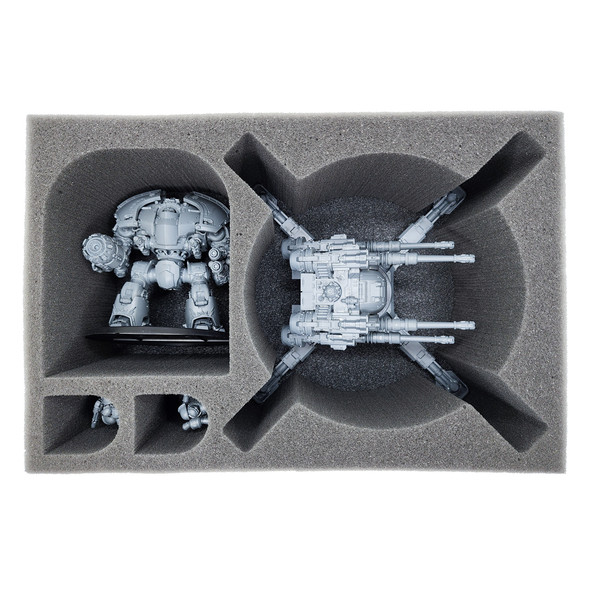 30k) Horus Heresy Saturnine Infantry Foam Tray (BFL-2.5) - Battle Foam