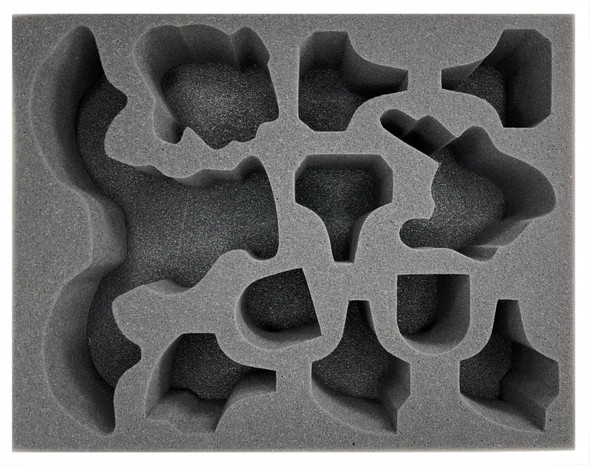 (Tyranids) Tyranid HQ Foam Tray (BFL-4)