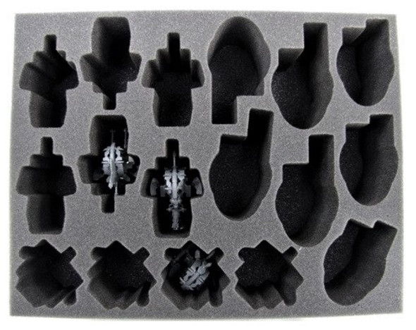 (Necron) 10 Tomb Blades 7 Heavy Destroyer Foam Tray (BFL-3.5)