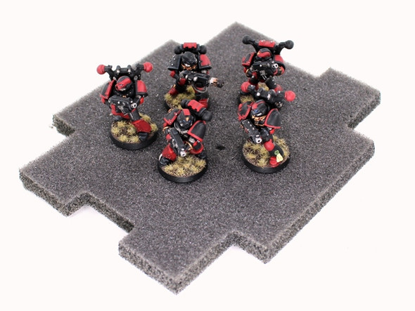 Dark Eldar Raider/Raveger Destroyed Vehicle Markers