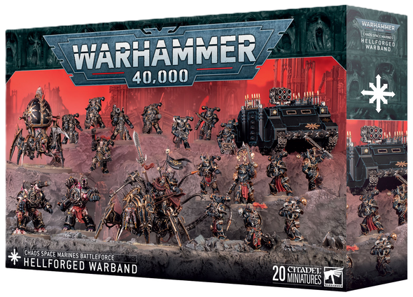 Battleforce Chaos Space Marines: Hellforged Warband