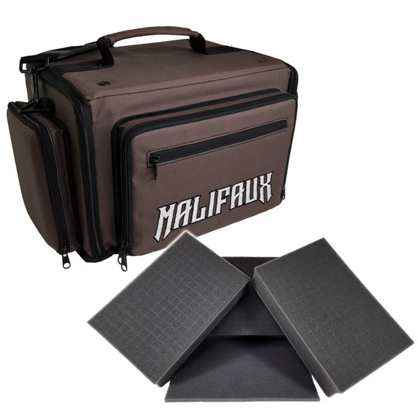 Malifaux Bag 3.0 Pluck Foam Load Out (Brown)