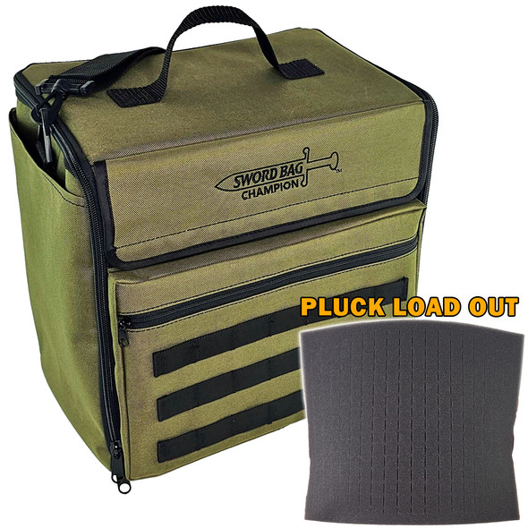Champion Sword Bag Pluck Foam Load Out (Olive Green)