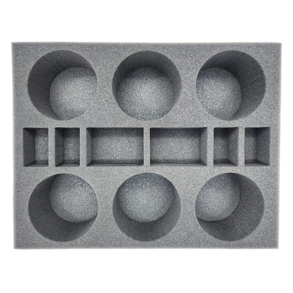 Helsmiths of Hashut 6 Deathshrieker Batteries or Tormentor Bombards Foam Tray (BFL-3)