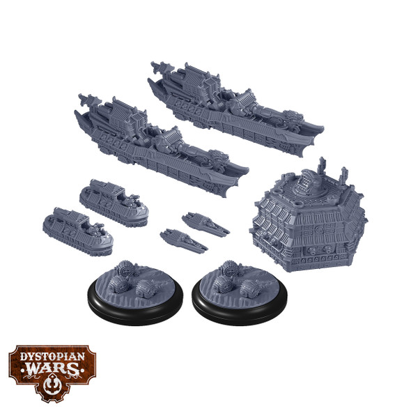 Dystopian Wars: Empire Support Squadrons