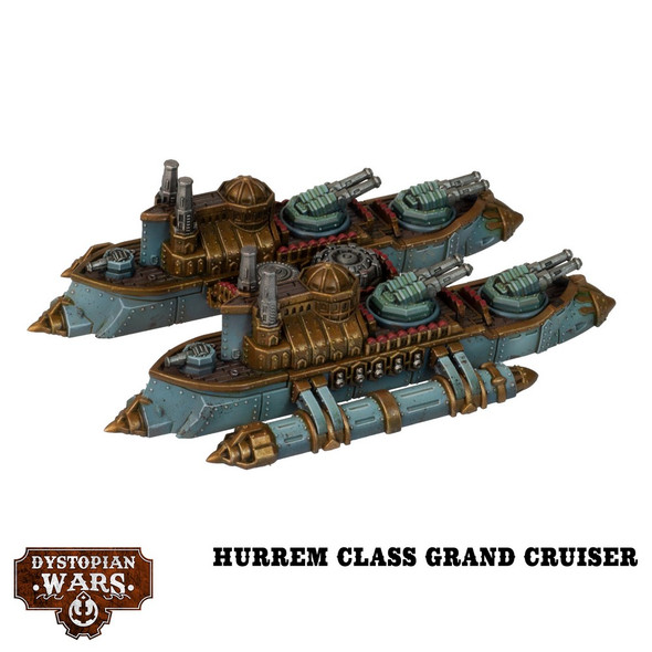 Dystopian Wars: Suleiman Battlefleet Set
