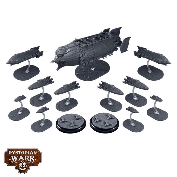 Dystopian Wars: Zeppelin Battlefleet Set