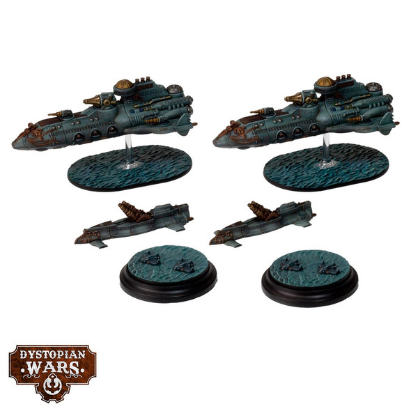 Dystopian Wars: Alliance Levant Squadrons