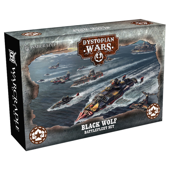 Dystopian Wars: Black Wolf Battlefleet Set