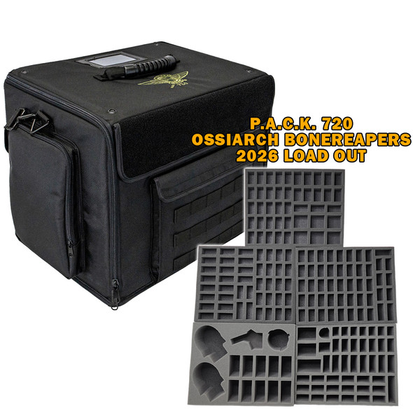 (720) P.A.C.K. 720 Molle Age of Sigmar Spearhead Ossiarch Bonereapers Load Out (Black)