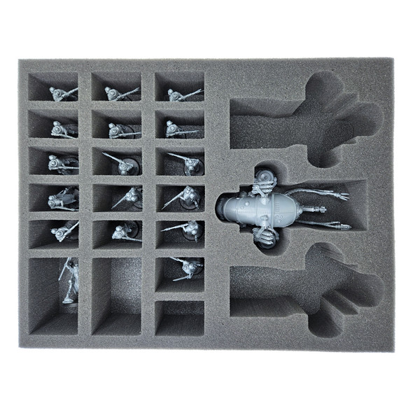 (30k) Horus Heresy Skitarii Battle-Pilgrym Corpus Vultarax Stratos-Automata Foam Tray (BFL-2.5)