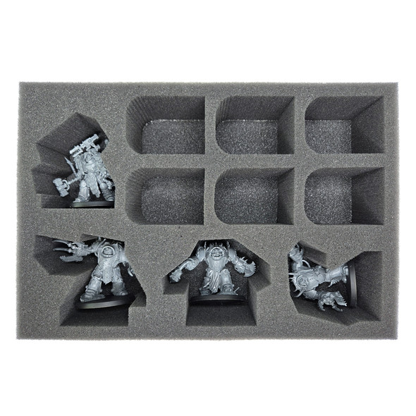 40k Chaos Space Marines Kravek Morne Mutilators Foam Tray (BFS-2)