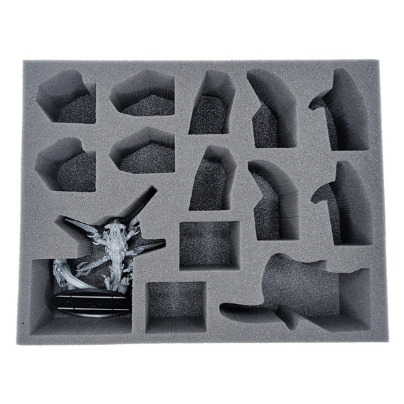 40K Tyranid Red Terror 10 Raveners Deathleaper Foam Tray (BFL-4)