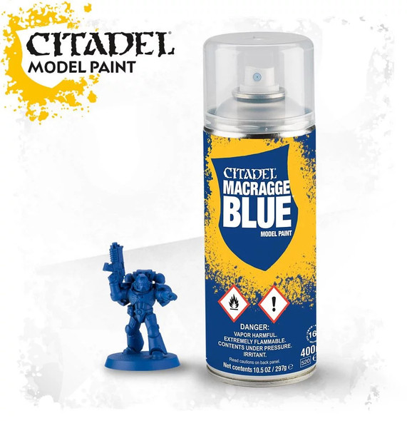 Warhammer Colour Macragge Blue Spray