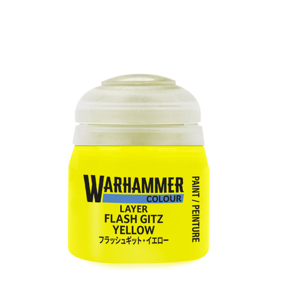 Warhammer Colour Layer Flash Gitz Yellow 12ml
