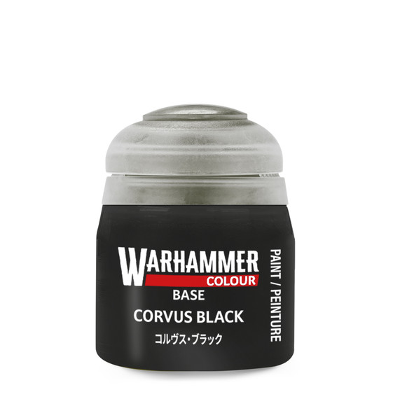 Warhammer Colour Base Corvus Black 12ml