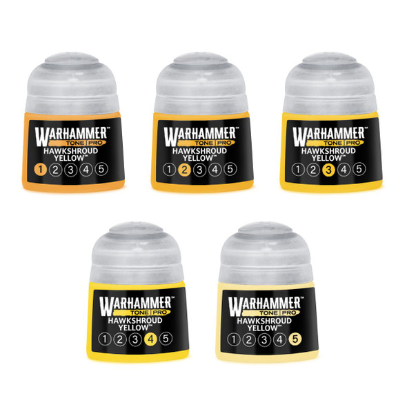 Warhammer Colour Tone Pro Hawkshroud Yellow 12ml