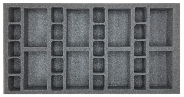 (Gen) Flames of War 8 Artillery 20 Support Foam Tray (BFM-1.5)