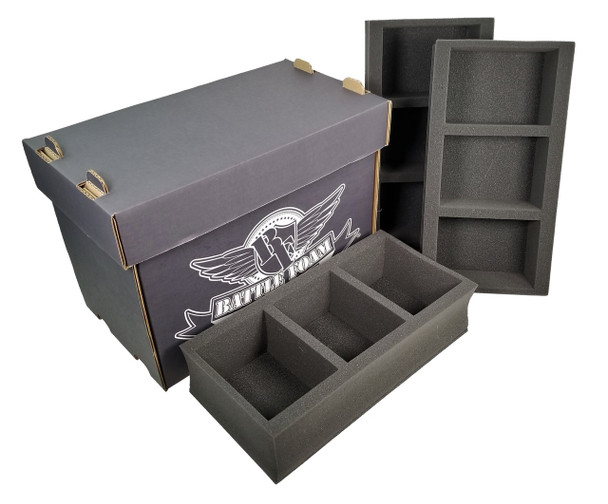 Battle Foam Medium Stacker Box with 9 POP Load Out (Black)