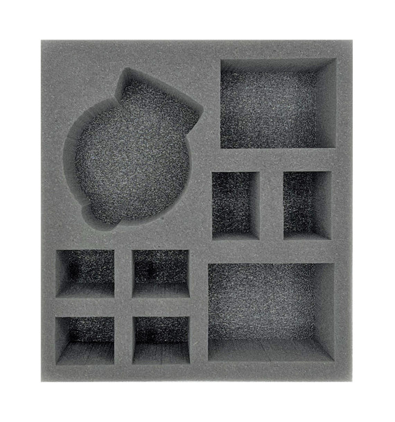 (Warcaster) The Iron Star Alliance Command Group with Interceptor Half Foam Tray (PP.5-3)