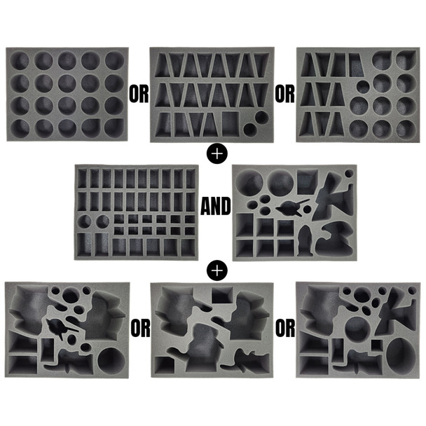 NEW 2023 Tyranids Miniatures Army Foam Kit for the P.A.C.K. 720 (BFL)