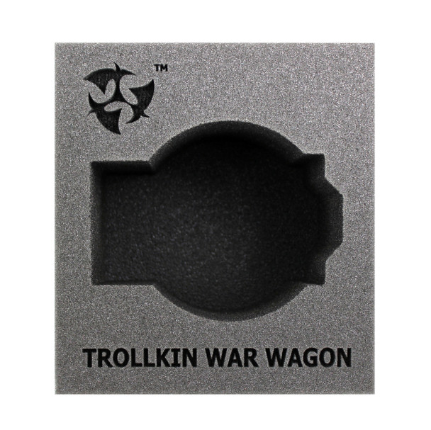 (Trollbloods) Trollkin War Wagon Battle Engine Foam Tray (PP.5-4.5)