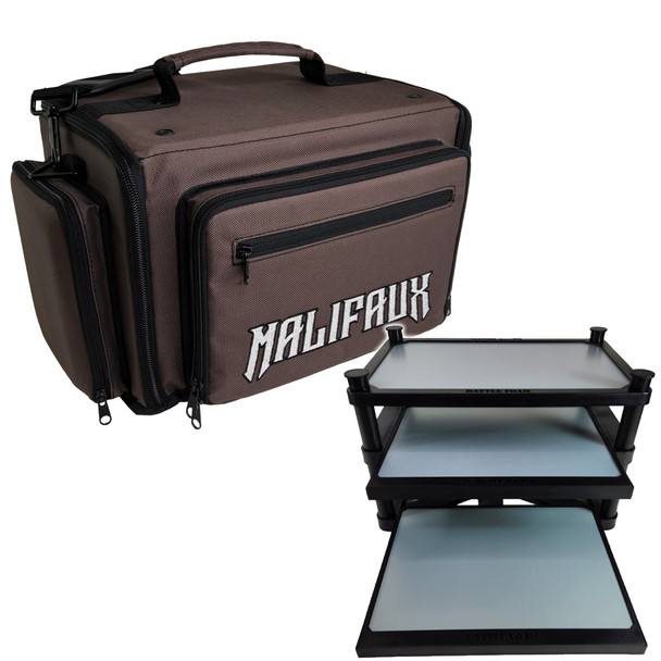 Malifaux Bag 3.0 Magna Rack Slider Load Out (Brown)
