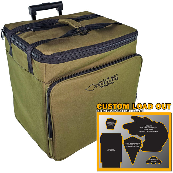Champion Spear Bag Custom Load Out (Olive Green)