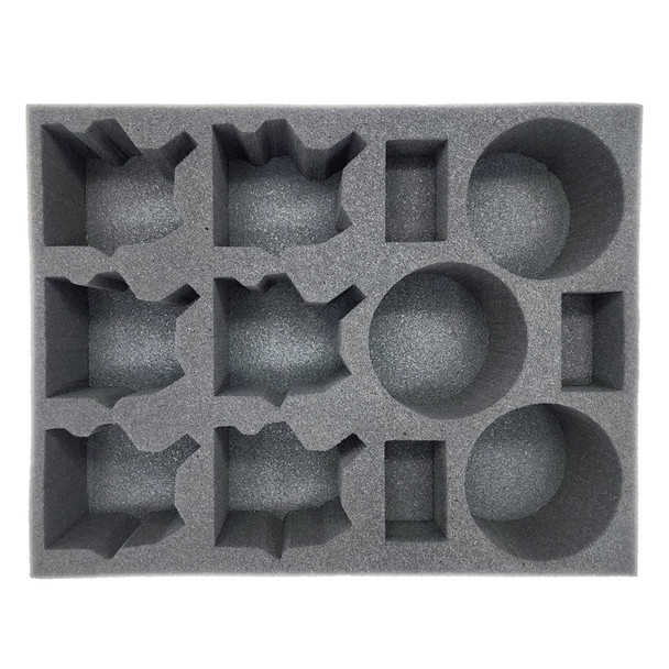 Helsmiths of Hashut 6 Bull Centaurs 3 Deathshrieker Batteries Foam Tray (BFL-3)