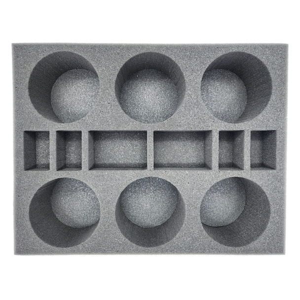 Helsmiths of Hashut 6 Deathshrieker Batteries or Tormentor Bombards Foam Tray (BFL-3)
