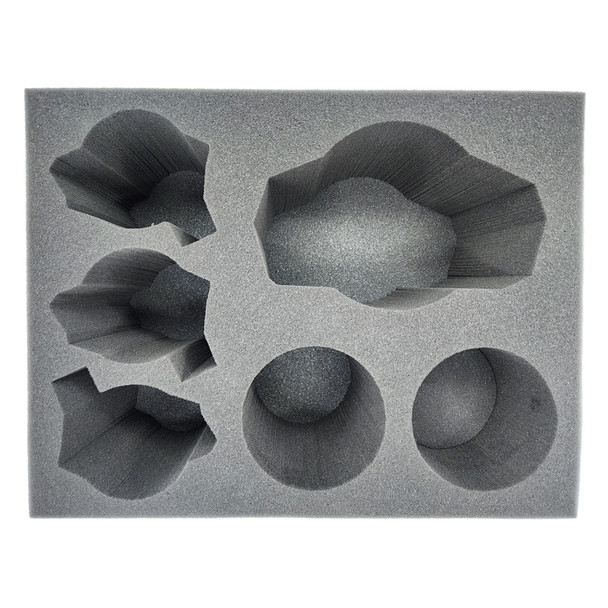 Helsmiths of Hashut Urak Taar 3 Dominator Engines 2 Deathshrieker Batteries Foam Tray (BFL-6)