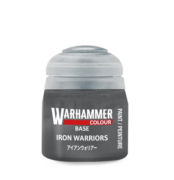 Warhammer Colour Base Iron Warriors 12ml