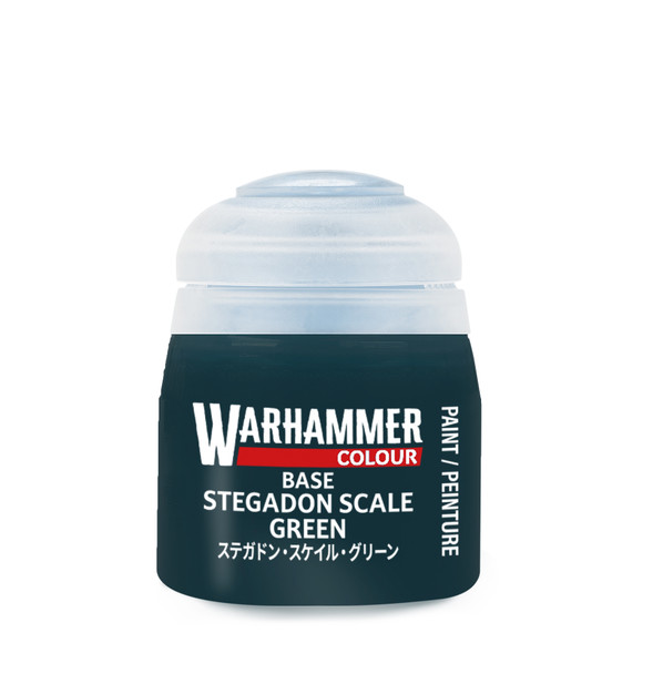 Warhammer Colour Base Stegadon Scale Green 12ml