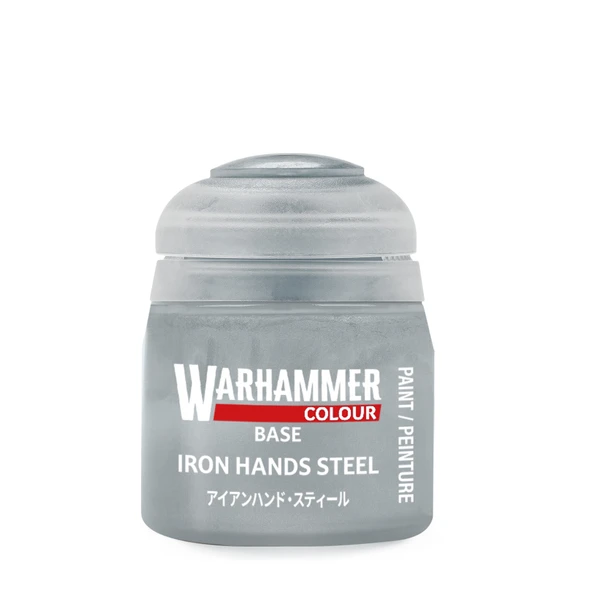 Warhammer Colour Base Iron Hands Steel 12ml