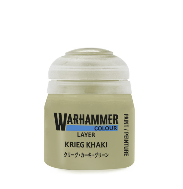 Warhammer Colour Layer Krieg Khaki 12ml