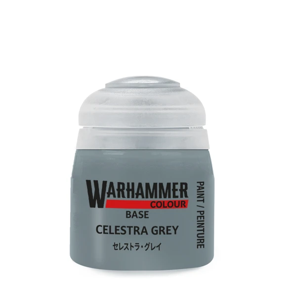 Warhammer Colour Base Celestra Grey 12ml