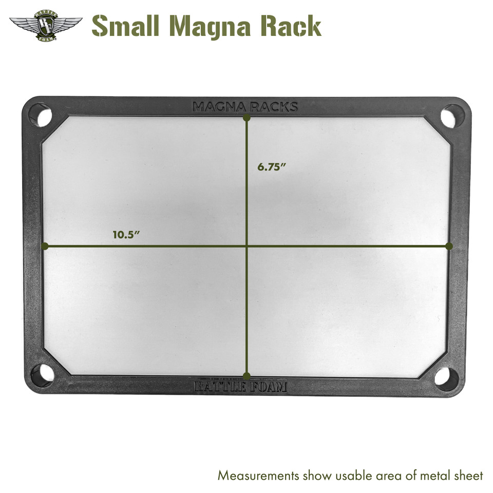 Magna Rack Slider Small Kit for the P.A.C.K. Go - Battle Foam