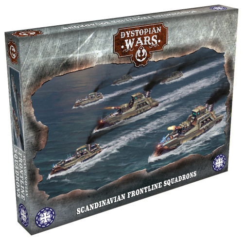 Frontline Miniatures Dystopian Wars: Scandinavian Frontline Squadrons - Battle Foam