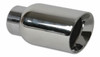 Vibrant Performance 4In Outlet O.D. Round Stainless Steel Tip 1269