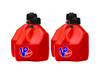 Vp Racing Motorsports Jug 3 Gal Red Square (Case 4) 4162-Ca-Case