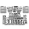 Flatline Barriers 55-59 Gm Truck High Tunn El Full Insulation Kit Tabt4039