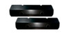 Triple X Race Components Valve Cover Set Sbc Billet Rail Black Sc-Eg-0003Blk